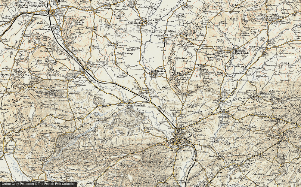 Old Map of Old Field, 1901-1902 in 1901-1902