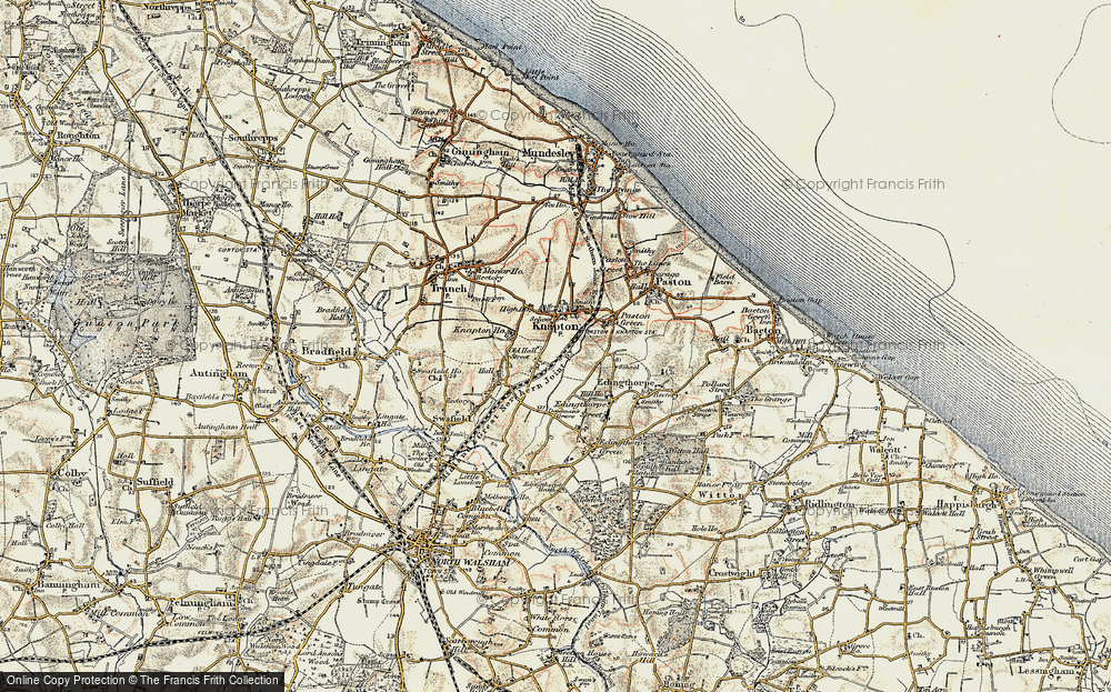 Old Map of Old Hall Street, 1901-1902 in 1901-1902