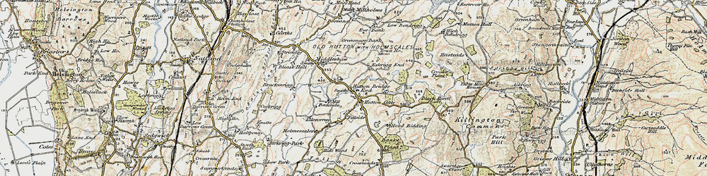 Old map of Audlands Park in 1903-1904