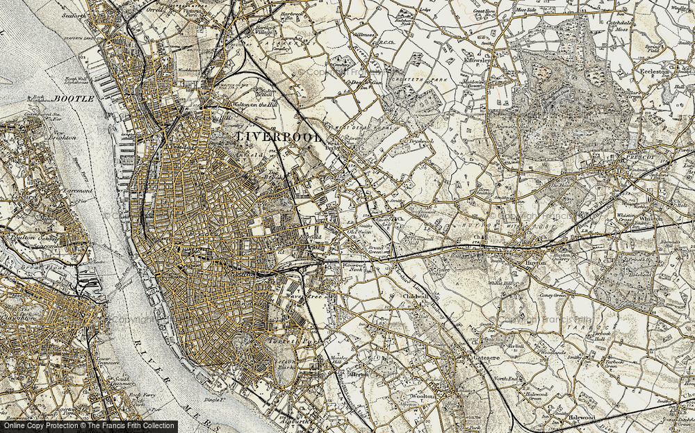 Old Map of Old Swan, 1902-1903 in 1902-1903