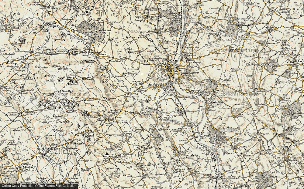 Old Map of Oldbury, 1902 in 1902