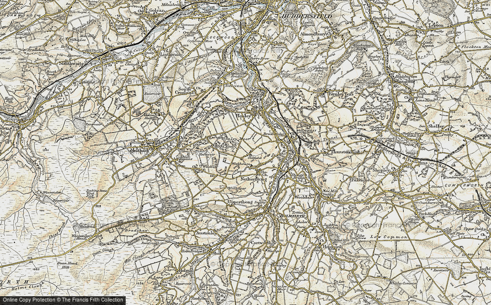 Old Map of Oldfield, 1903 in 1903