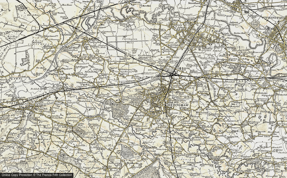 Old Map of Oldfield Brow, 1903 in 1903