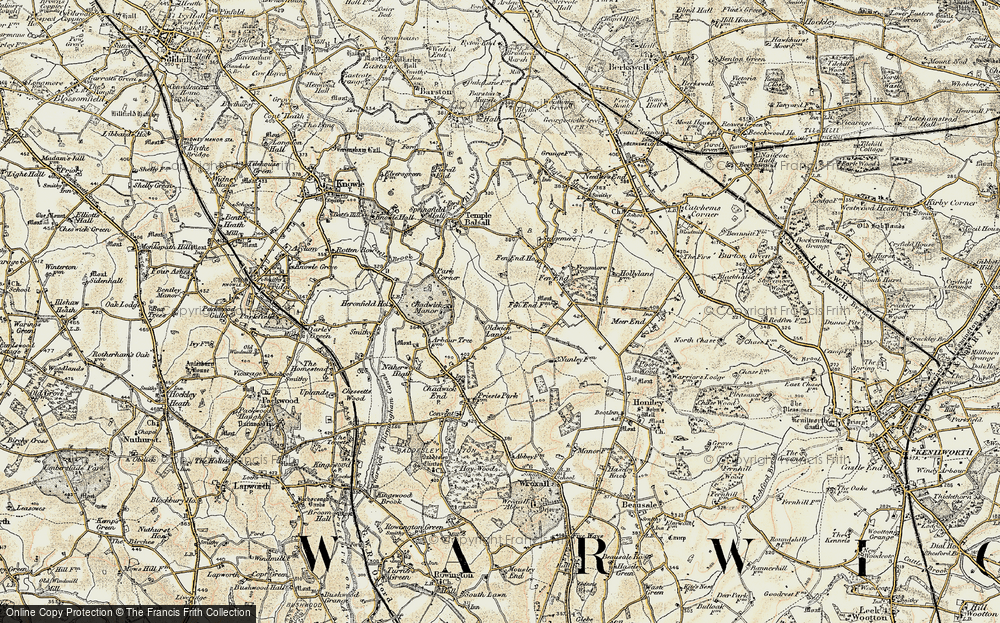 Oldwich Lane, 1901-1902