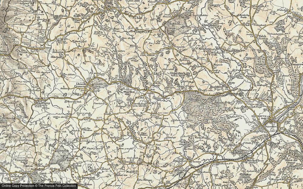 Old Map of Onen, 1899-1900 in 1899-1900