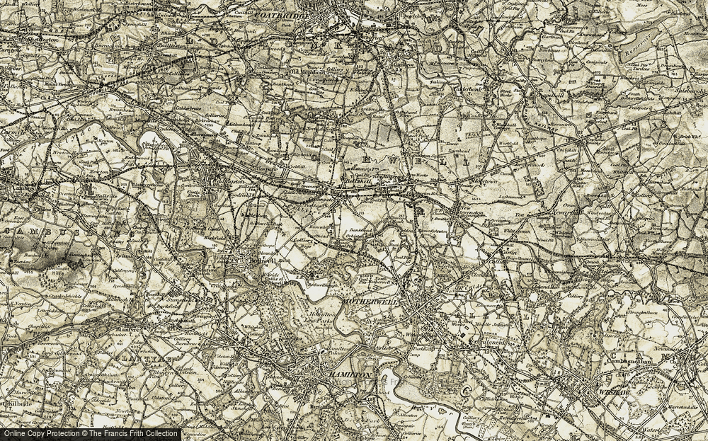 Old Map of Orbiston, 1904-1905 in 1904-1905