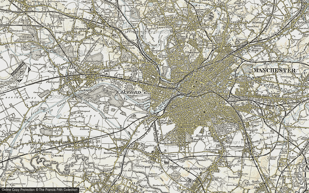 Old Map of Ordsall, 1903 in 1903