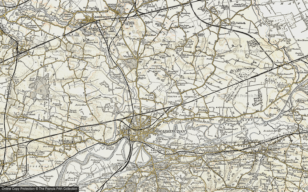 Old Map of Orford, 1903 in 1903