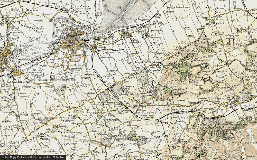 Old Map of Ormesby, 1903-1904 in 1903-1904