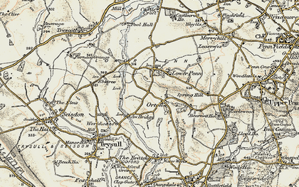 Old map of Orton in 1902