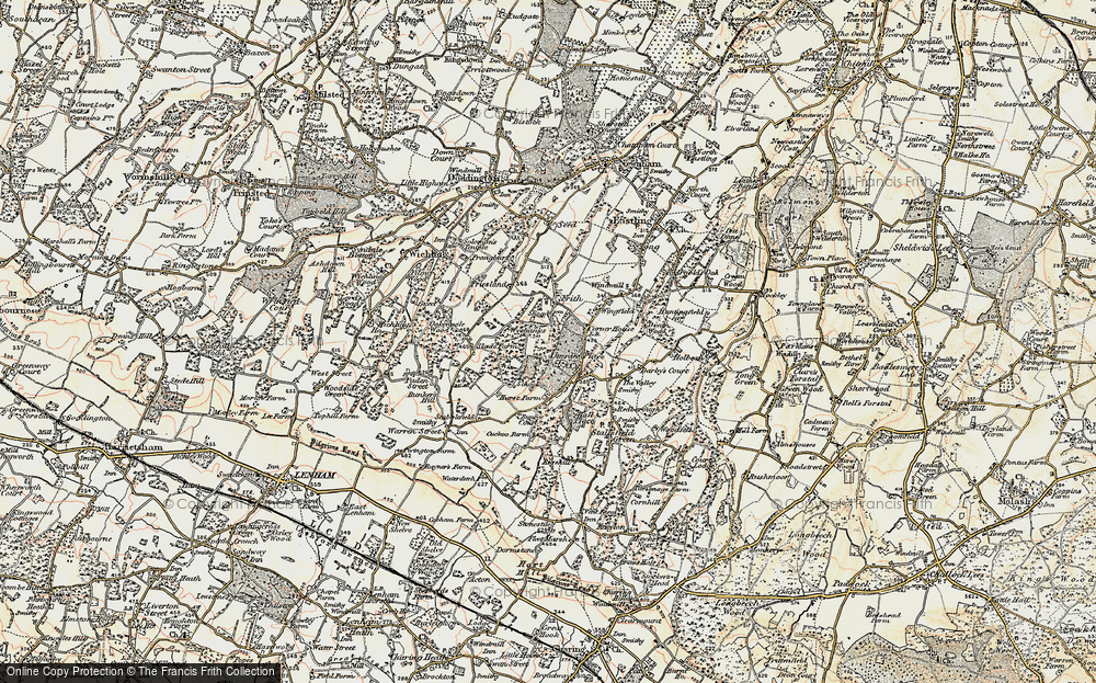 Otterden Place, 1897-1898