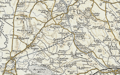 Old map of Blakemore Ho in 1902