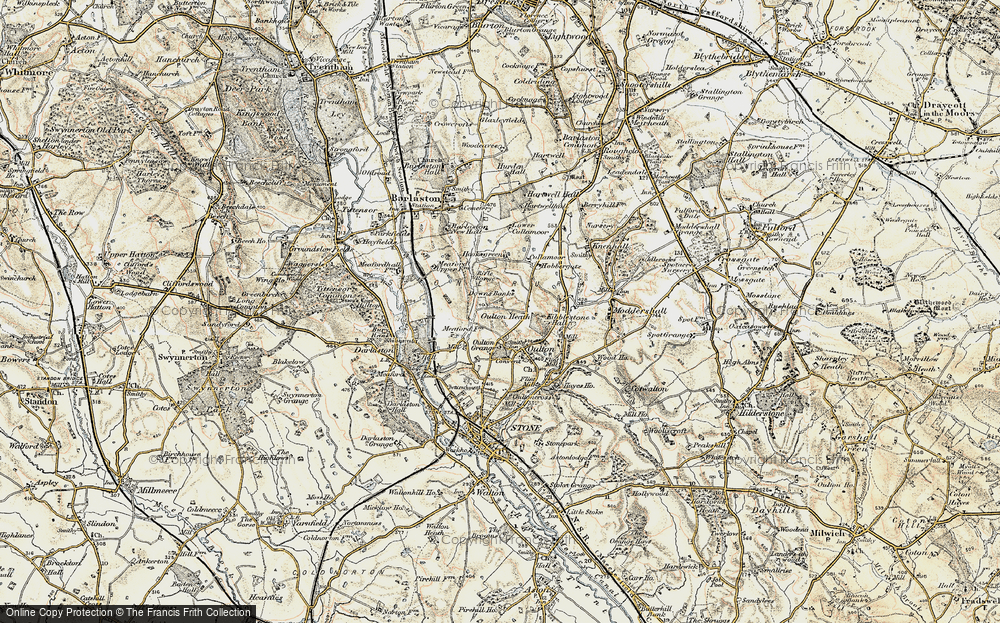 Old Map of Oulton Heath, 1902 in 1902