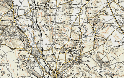 Old map of Oulton Heath in 1902