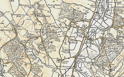 Old map of Outwick in 1897-1909