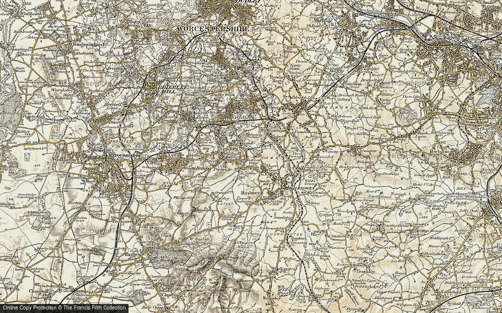 Old Map of Overend, 1901-1902 in 1901-1902