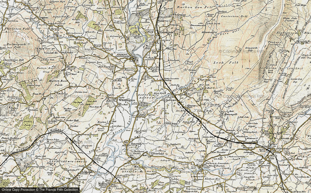 Old Map of Overtown, 1903-1904 in 1903-1904