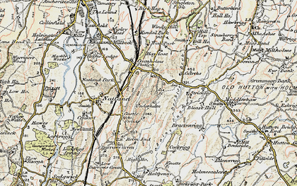 Old map of Oxenholme in 1903-1904