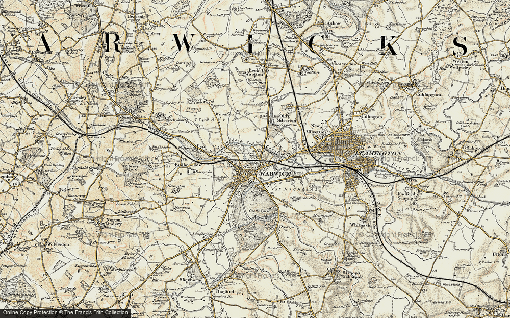 Old Map of Packmores, 1899-1902 in 1899-1902