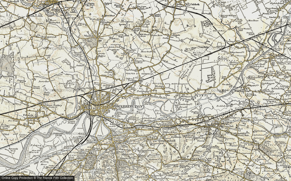 Old Map of Paddington, 1903 in 1903