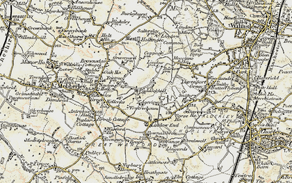 Old map of Paddockhill in 1902-1903