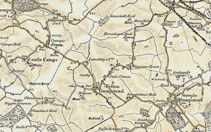 Old map of Pale Green in 1898-1901
