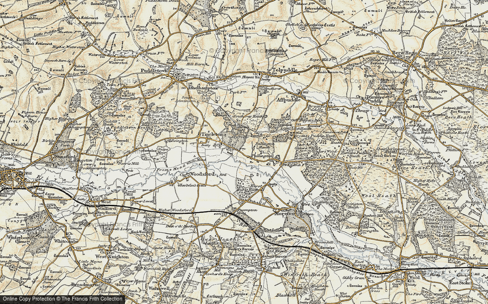 Old Map of Pallington, 1899-1909 in 1899-1909