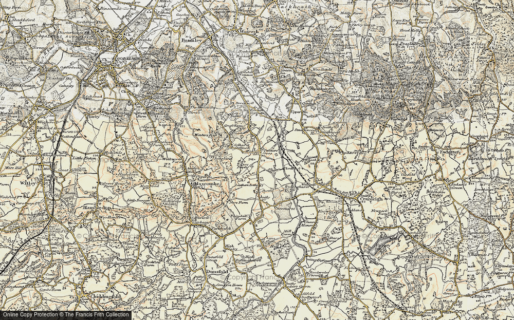 Old Map of Palmers Cross, 1897-1909 in 1897-1909