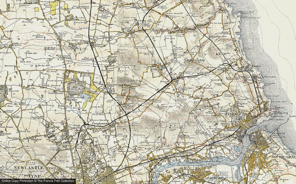 Old Map of Palmersville, 1901-1903 in 1901-1903
