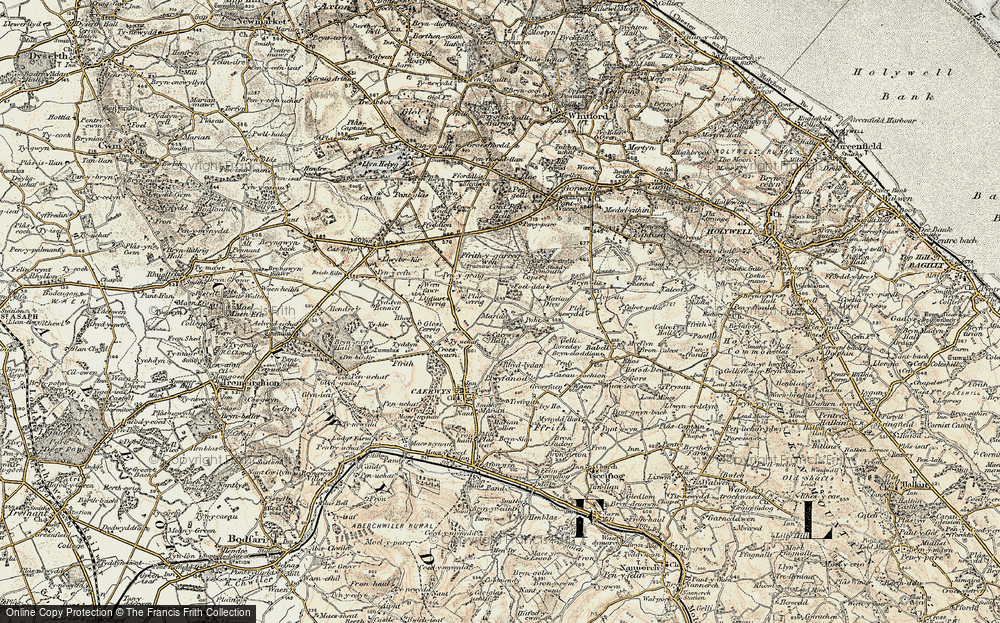 Old Map of Pant, 1902-1903 in 1902-1903
