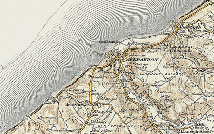 Old map of Panteg in 1901-1903