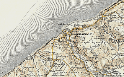 Old map of Clogfryn in 1901-1903