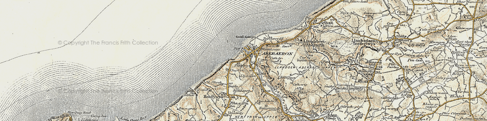 Old map of Panteg in 1901-1903