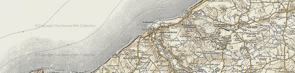 Old map of Clogfryn in 1901-1903
