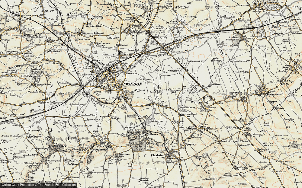 Old Map of Park, 1897-1899 in 1897-1899