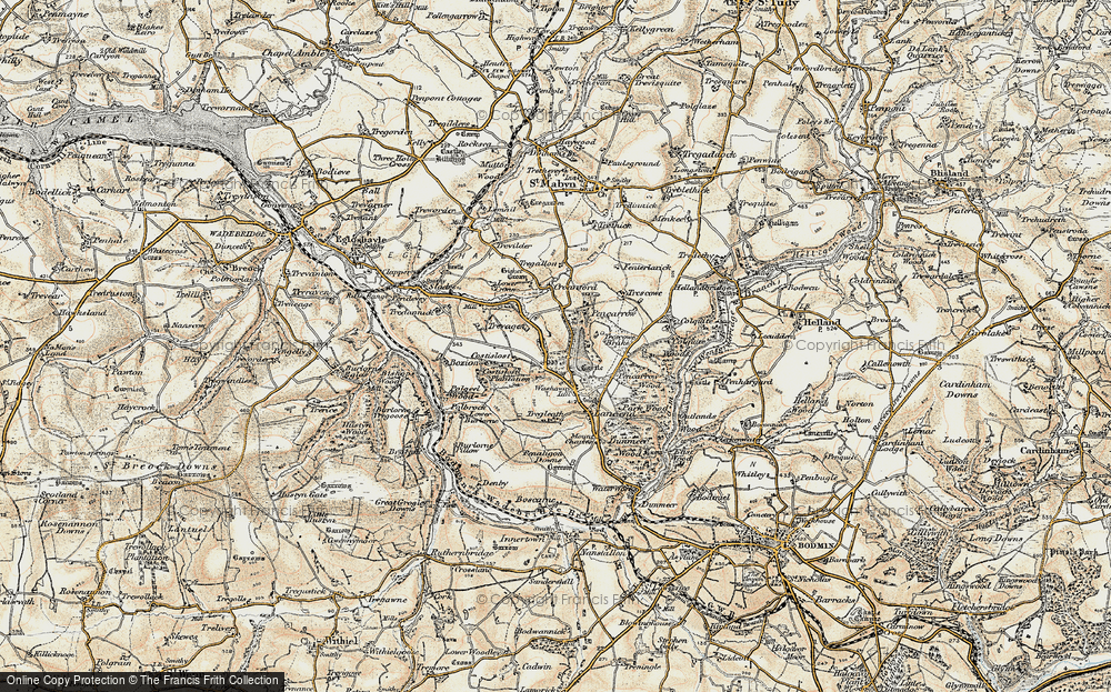 Old Map of Park, 1900 in 1900