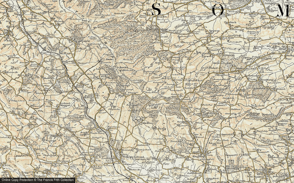 Old Map of Park End, 1898-1900 in 1898-1900