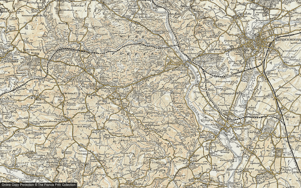 Old Map of Park End, 1901-1902 in 1901-1902