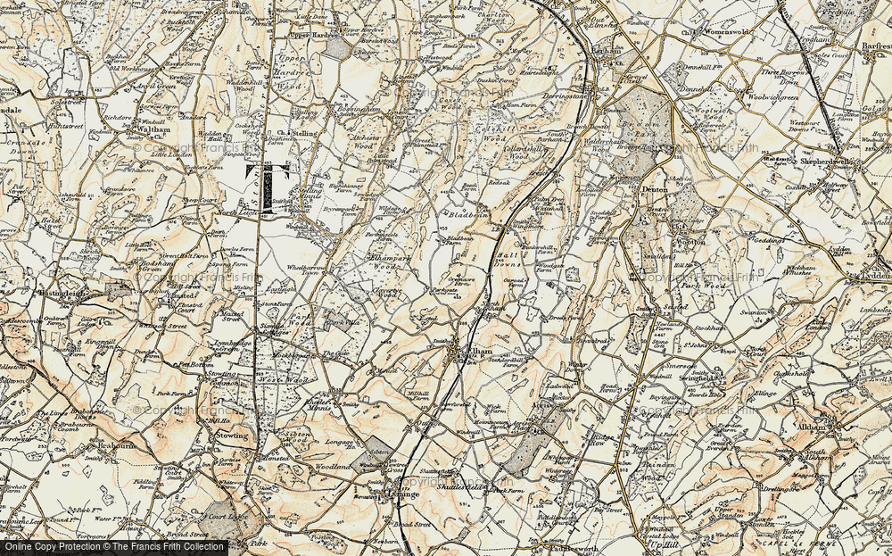 Old Map of Park Gate, 1898-1899 in 1898-1899