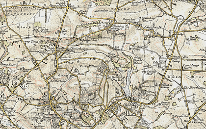 Old map of Park Villas in 1903-1904