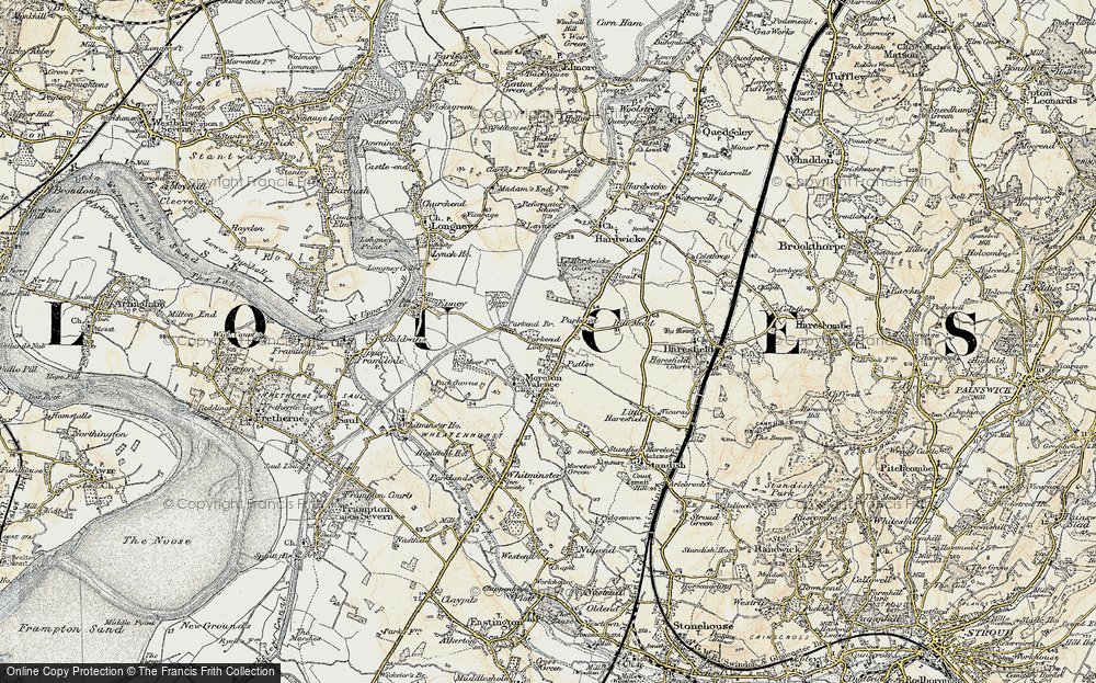 Old Map of Parkend, 1898-1900 in 1898-1900