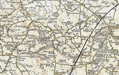 Old map of Parkgate in 1902-1903