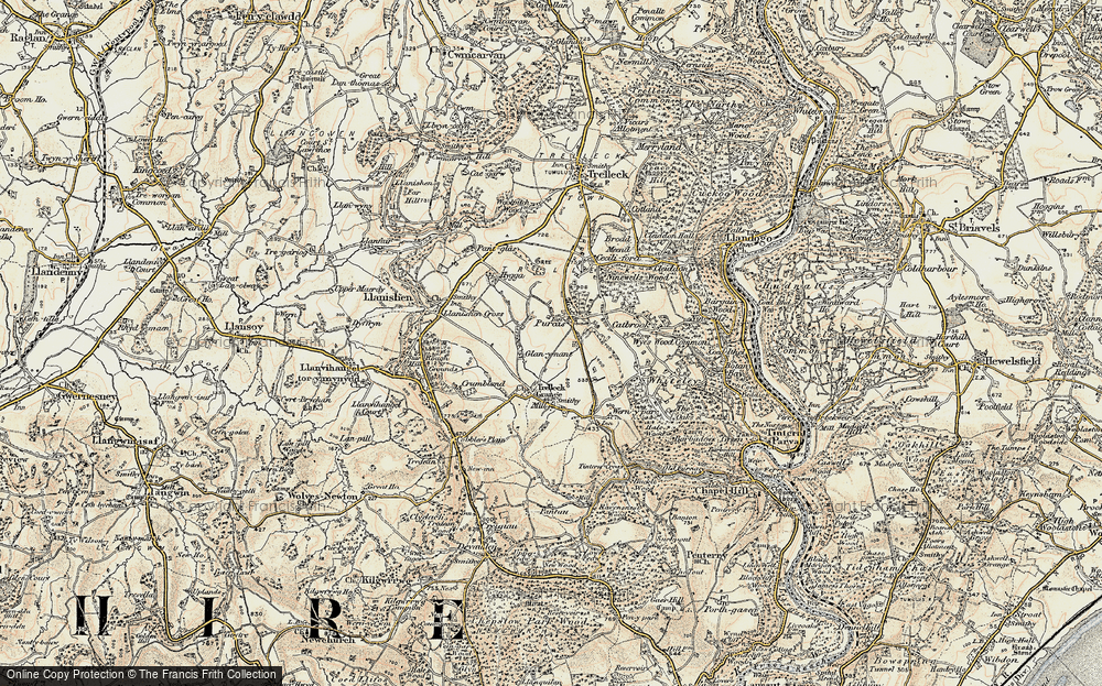 Old Map of Parkhouse, 1899-1900 in 1899-1900