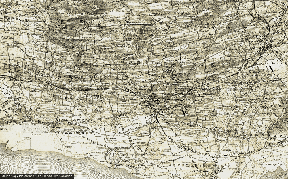 Old Map of Parkneuk, 1904-1906 in 1904-1906