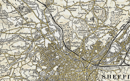 Old map of Parkwood Springs in 1903