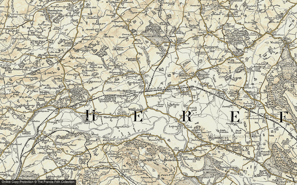 Old Map of Parton, 1900-1901 in 1900-1901