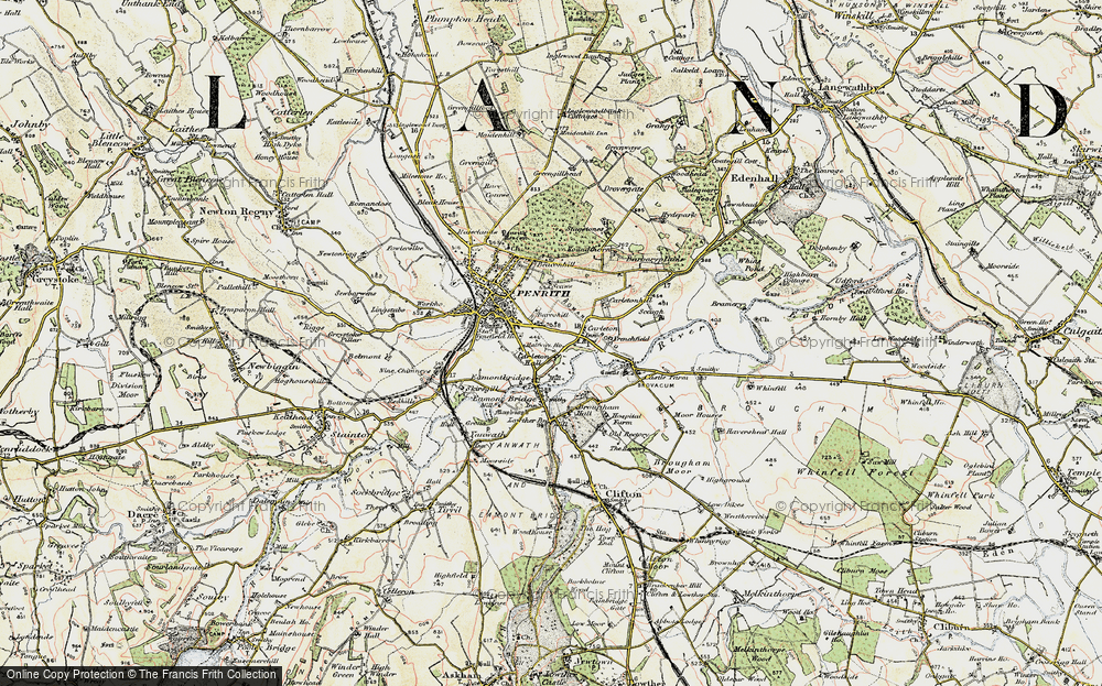 Old Map of Pategill, 1901-1904 in 1901-1904