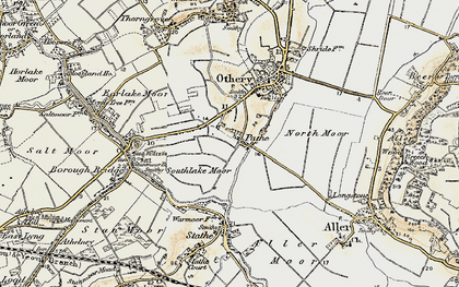 Old map of Pathe in 1898-1900
