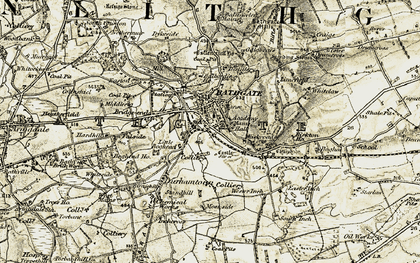 Old map of Paulville in 1904