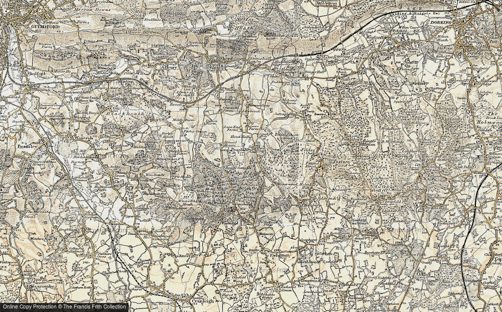 Peaslake, 1897-1909